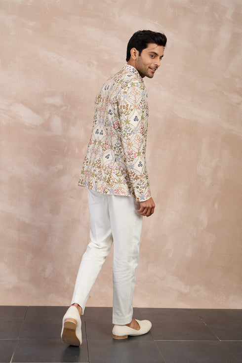 Bloom Bandhgala Set